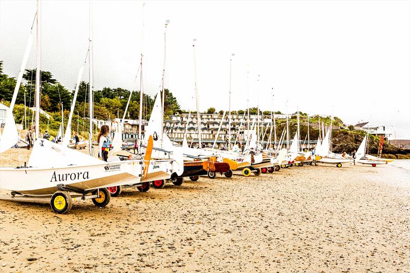 2023 Cadet Nationals at Abersoch photo copyright Tim Hampton / www.timhampton.uk taken at South Caernarvonshire Yacht Club and featuring the Cadet class