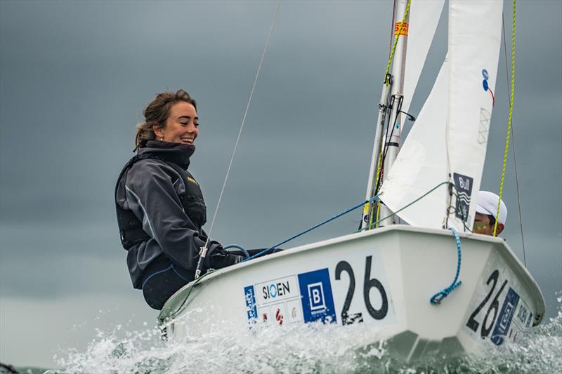 Local sailing star, Evie Mcdonald appointed Festival of Sails first Youth Ambassador photo copyright Leigh McClusky taken at Royal Geelong Yacht Club and featuring the Cadet class