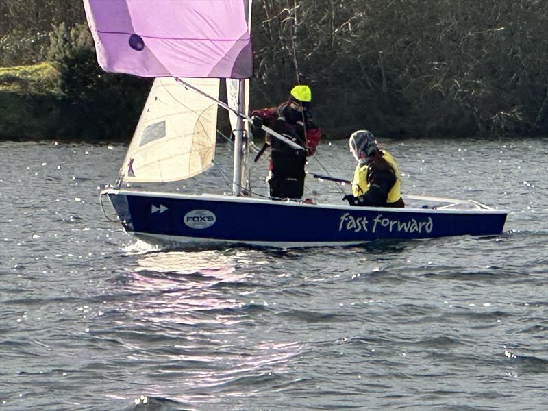 Alton Water Frostbite Series Day 2 photo copyright Archie Hainsworth taken at Alton Water Sports Centre and featuring the Cadet class