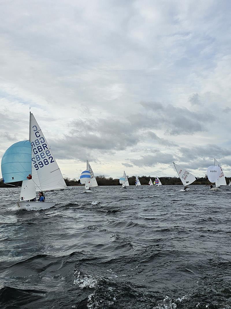 Alton Water Frostbite Series photo copyright Archie Hainsworth taken at Alton Water Sports Centre and featuring the Cadet class