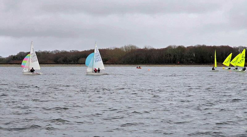 Alton Water Frostbite Series Day 6 photo copyright Archie Hainsworth taken at Alton Water Sports Centre and featuring the Cadet class