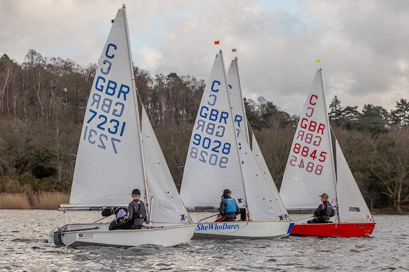 Frensham Pond Cadet Open photo copyright Tim Hampton / www.timhampton.uk taken at Frensham Pond Sailing Club and featuring the Cadet class