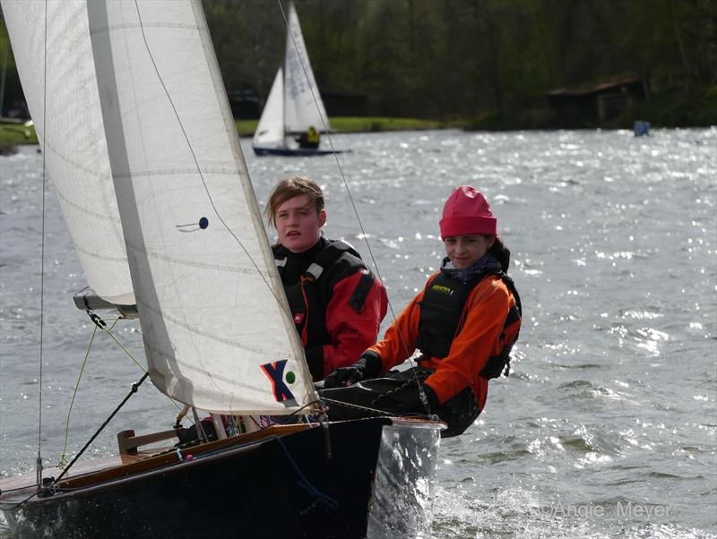 Fishers Green Cadet Open photo copyright Angie Meyer taken at Fishers Green Sailing Club and featuring the Cadet class