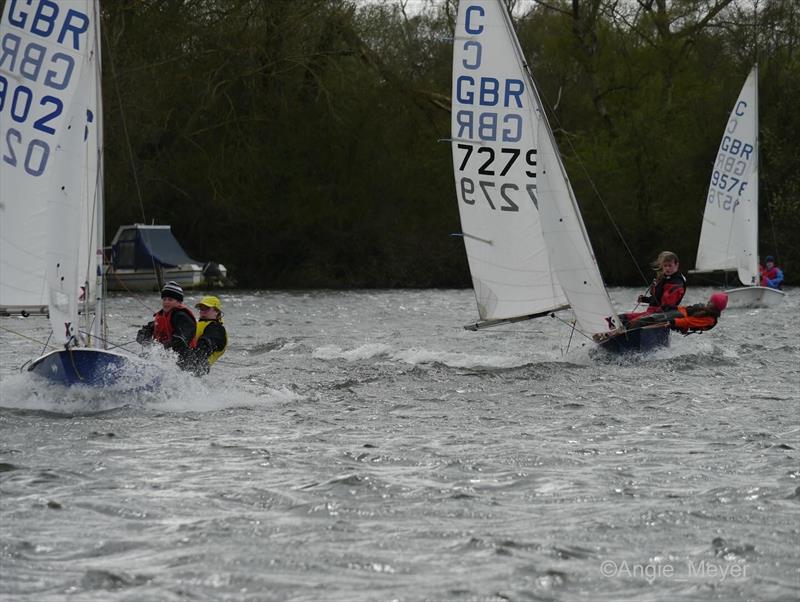 Fishers Green Cadet Open photo copyright Angie Meyer taken at Fishers Green Sailing Club and featuring the Cadet class