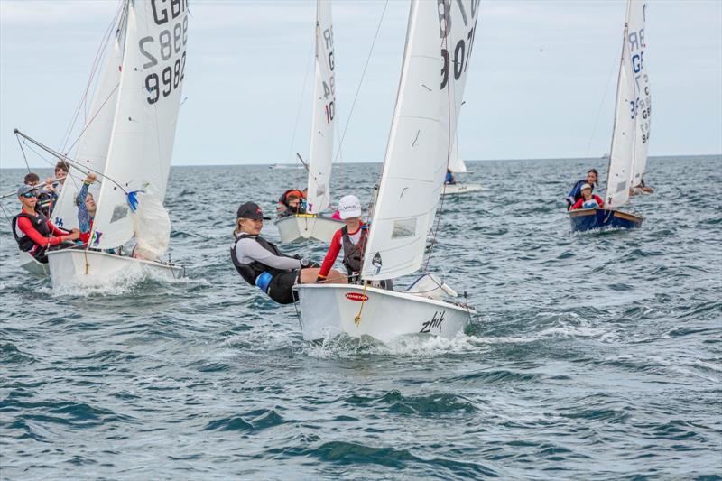 Nearly enough wind to race - P&B Cadet UK National Championships at Brixham day 1 - photo © CadetClass.org.uk
