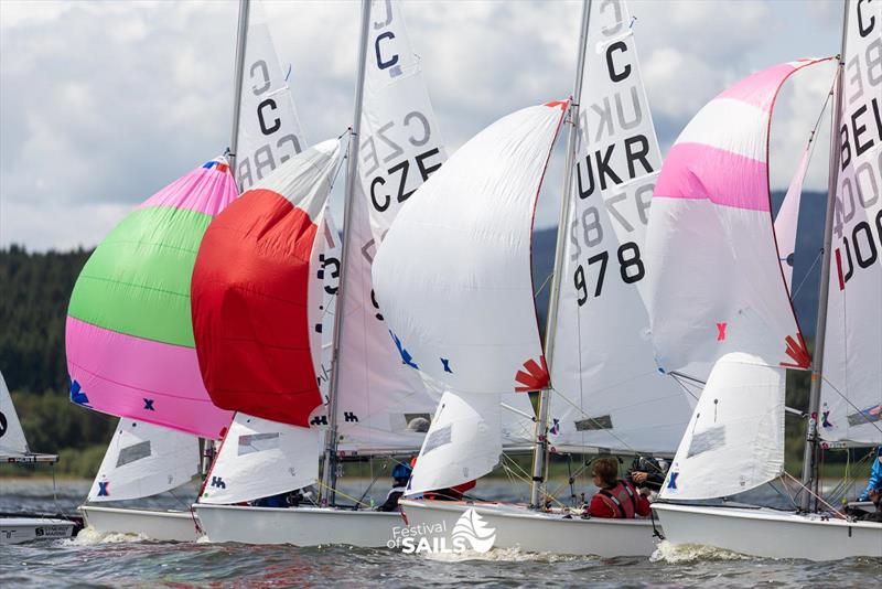 Day 3 of the Cadet World Championship at Lake Lipno - photo © Pavlina Soukupova Mareckova / PAYA