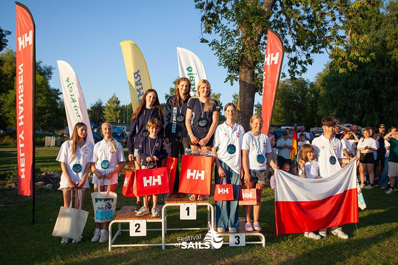 Cadet World Championship at Lake Lipno Prize Giving - photo © PAYA