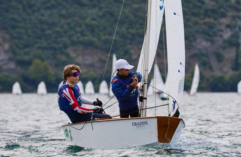 Cadet class World Championship at Garda final day - photo © Mars Entertainment