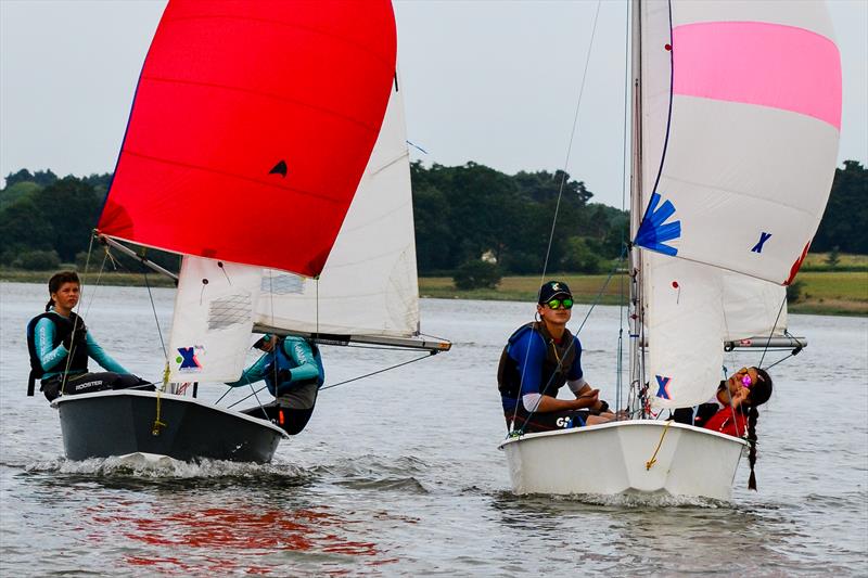 Cadets at Waldringfield - photo © Emma Winchester
