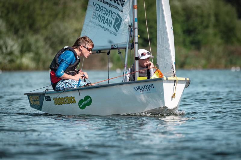 Welsh Harp Cadet Open 2026 photo copyright Kana Butkovic taken at Welsh Harp Sailing Club and featuring the Cadet class