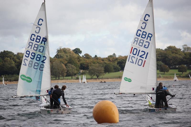 Specsavers Cadet class UK Inland Championship at Rutland photo copyright Naomi Flood taken at Rutland Sailing Club and featuring the Cadet class