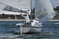 © Laurie Morrison Photography Bravura, is the overall winner of the 2024 Cal20 Championship. Skipper Jeff Ives won by one point with a record of 4, 6, 9, 6, 2, 2, 10 in a fleet of 18 other boats © Laurie Morrison Photography