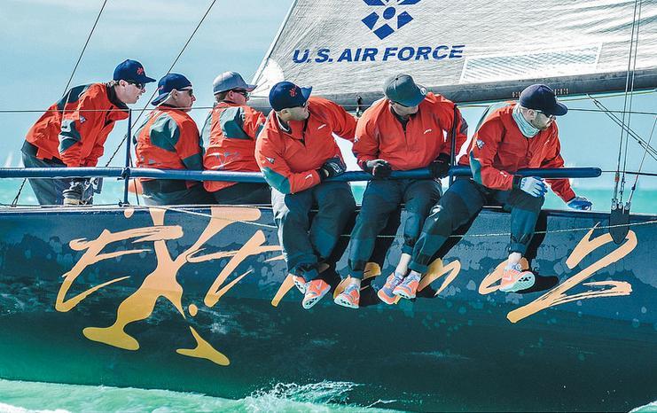 Extreme2 captures the lead in the C&C 30 class on day 3 of Quantum Key West Race Week 2016 photo copyright Sara Proctor / Quantum Key West taken at Storm Trysail Club and featuring the C&C 30 class