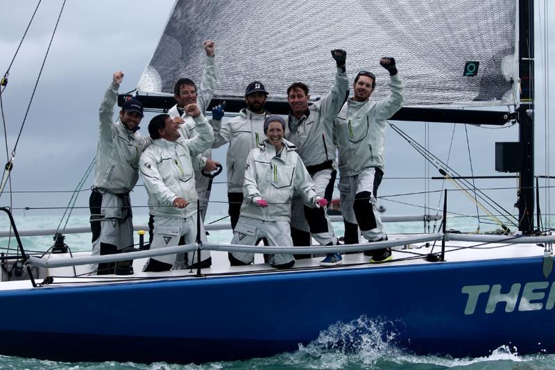 The Themis team celebrates victory in the C&C 30 Class at Quantum Key West Race Week 2016 - photo © Max Ranchi / Quantum Key West