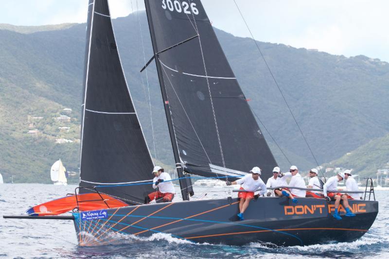 Victory in the new class at the BVI Spring Regatta, C&C 30 - Julian Mann's Don't Panic from the St. Francis Yacht Club at the BVI Spring Regatta - photo © BVISR / www.ingridabery.com