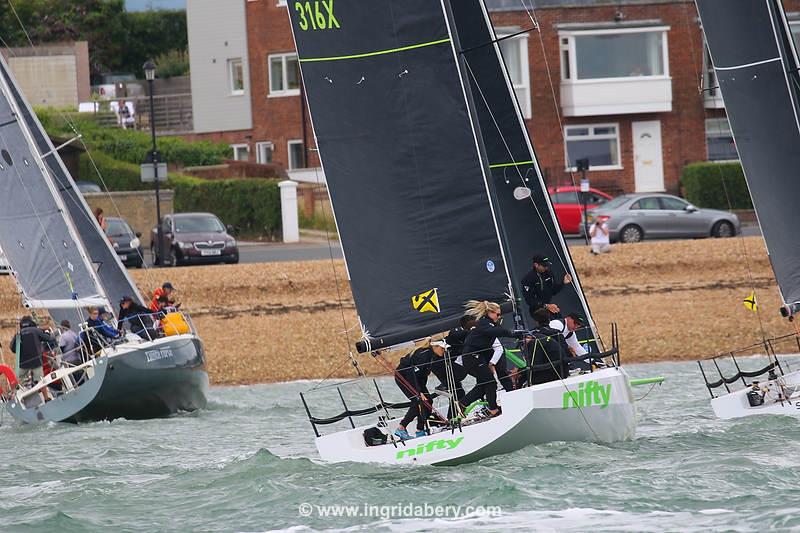 Cowes Week 2021 day 1 photo copyright Ingrid Abery / www.ingridabery.com taken at Cowes Combined Clubs and featuring the Cape 31 class