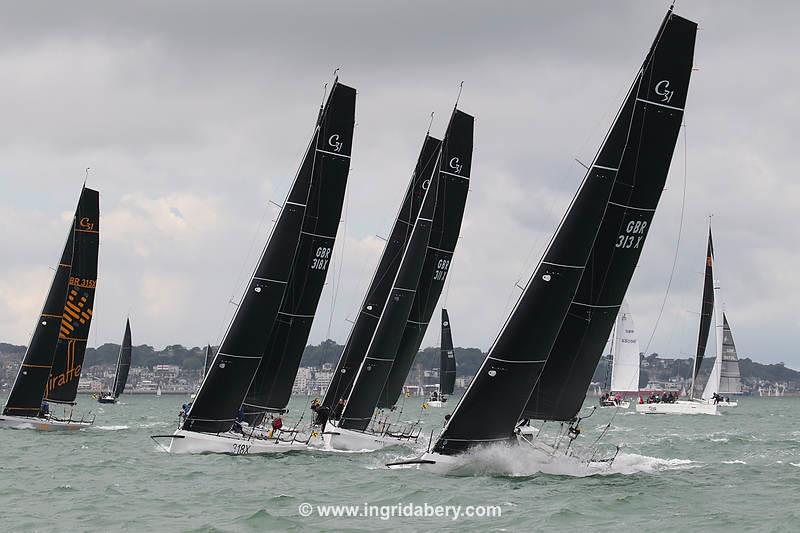 Cowes Week 2021 day 3 photo copyright Ingrid Abery / www.ingridabery.com taken at Cowes Combined Clubs and featuring the Cape 31 class