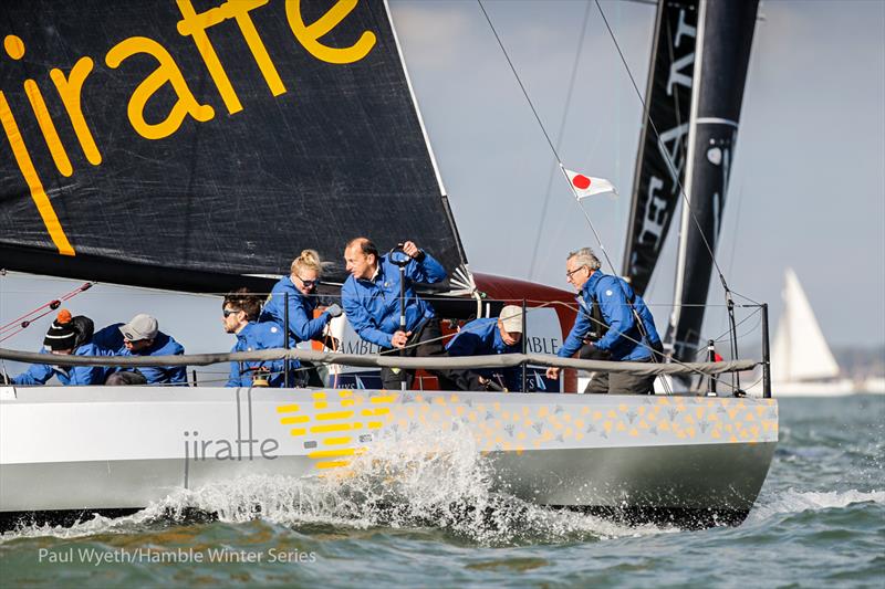 Jiraffe, Cape 31 during HYS Hamble Winter Series Race Week 3 - photo © Paul Wyeth / www.pwpictures.com