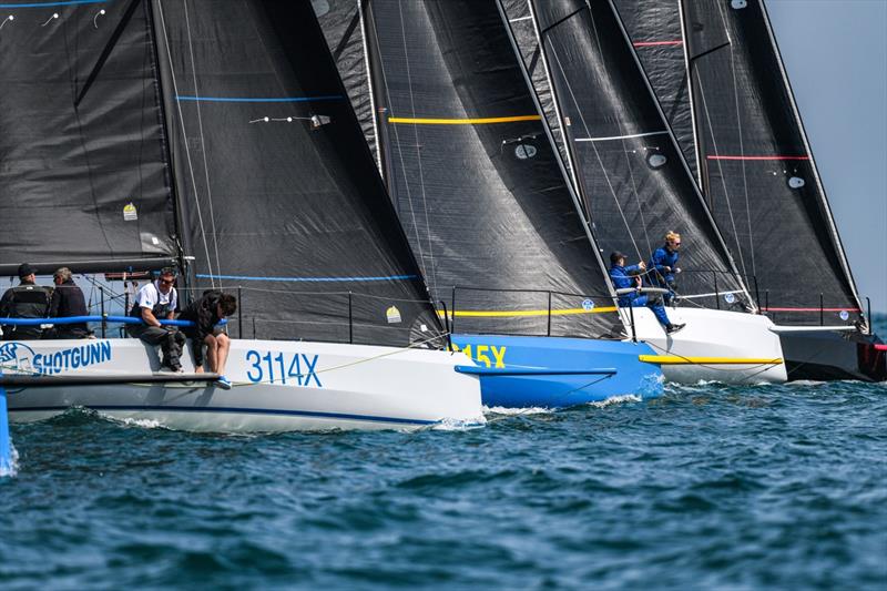 Cape 31 Race Circuit Round 1 at the 2022 Poole Regatta photo copyright James Tomlinson taken at Parkstone Yacht Club and featuring the Cape 31 class