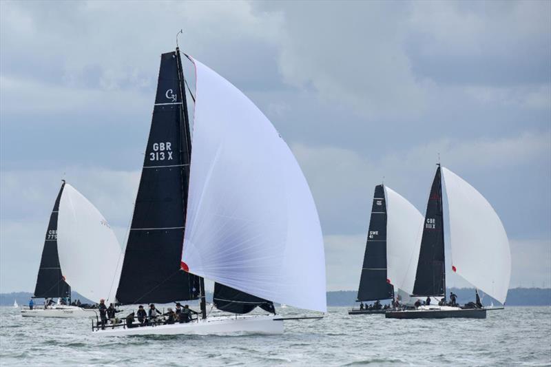 Tor McLaren's Cape 31 Gallivanter III sailed by Niall & Olivia Dowling - RORC Vice Admiral's Cup photo copyright Paul Wyeth / pwpictures.com taken at Royal Ocean Racing Club and featuring the Cape 31 class