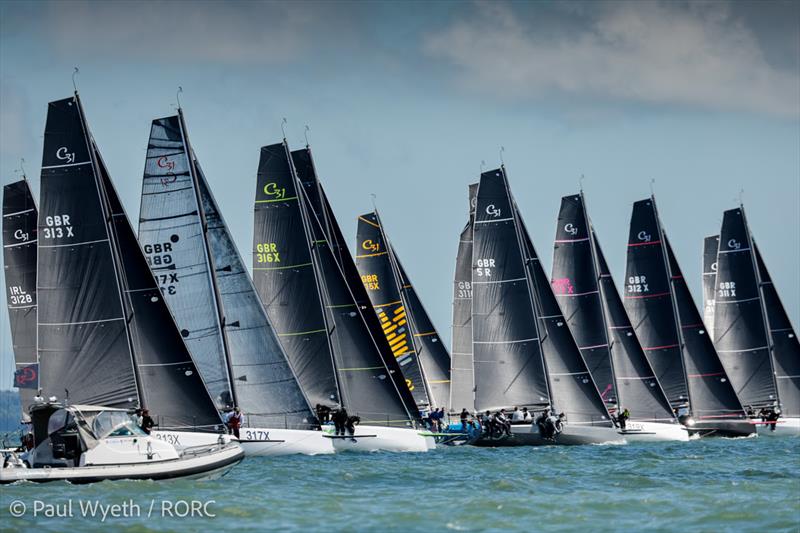 The rapidly growing Cape 31 fleet is the largest at the RORC Vice Admiral's Cup - photo © Paul Wyeth / www.pwpictures.com