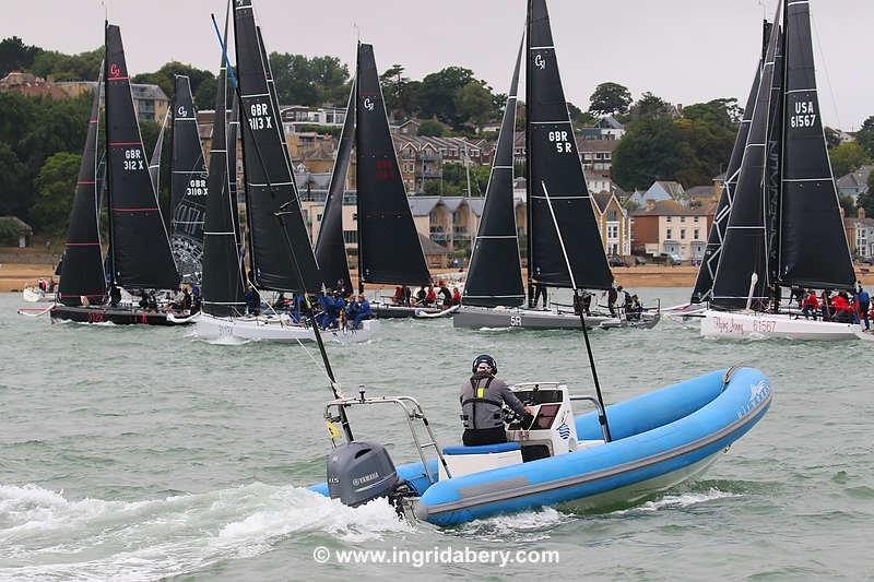 Cape 31 class on Cowes Week day 5 photo copyright Ingrid Abery / www.ingridabery.com taken at Cowes Combined Clubs and featuring the Cape 31 class