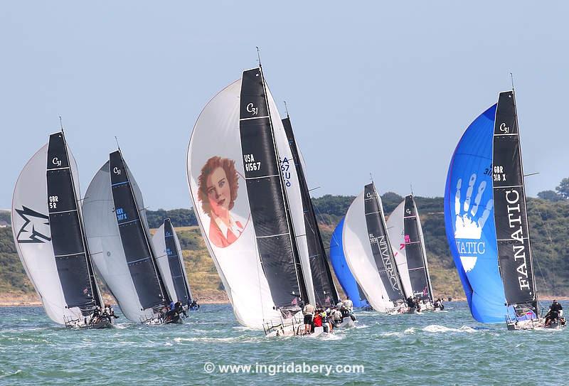 Cowes Week day 6 photo copyright Ingrid Abery / www.ingridabery.com taken at Cowes Combined Clubs and featuring the Cape 31 class