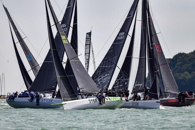 31 Race Circuit action photo copyright James Tomlinson taken at Royal Thames Yacht Club and featuring the Cape 31 class