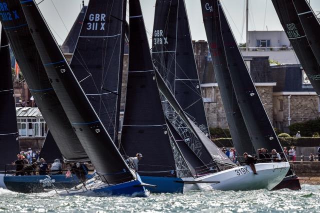 31 Race Circuit action photo copyright James Tomlinson taken at Royal Thames Yacht Club and featuring the Cape 31 class