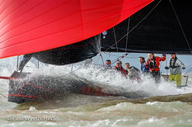 Katabatic, Cape 31 during 2022 Hamble Winter Series week 3 photo copyright Paul Wyeth / www.pwpictures.com taken at Hamble River Sailing Club and featuring the Cape 31 class