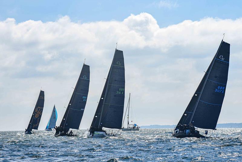 Cape 31s on the Warsash Spring Championships First Weekend photo copyright Close Hauled Photography taken at Warsash Sailing Club and featuring the Cape 31 class