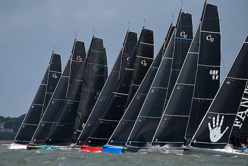 Cape 31 class at the Royal Southern North Sails May Regatta photo copyright Paul Wyeth / RSrnYC taken at Royal Southern Yacht Club and featuring the Cape 31 class