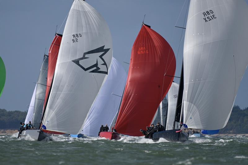 Cape 31 National Championships 2022 Day 2 photo copyright Rick Tomlinson taken at Royal Ocean Racing Club and featuring the Cape 31 class