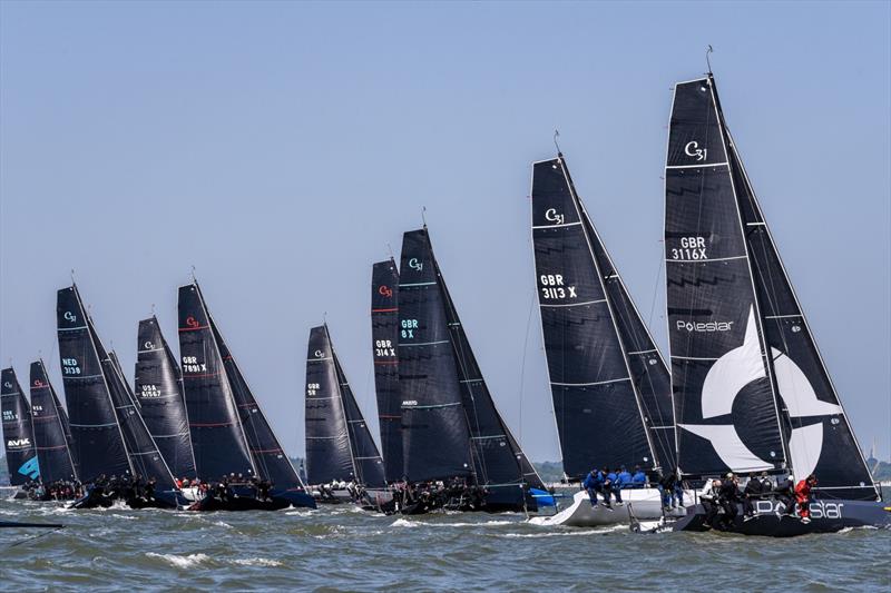 RORC Vice Admiral's Cup 2023 photo copyright James Tomlinson taken at Royal Ocean Racing Club and featuring the Cape 31 class