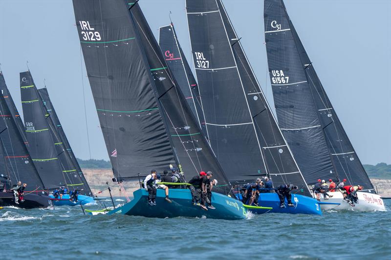 2023 Cape 31 National Championship photo copyright Ian Roman taken at Royal Lymington Yacht Club and featuring the Cape 31 class