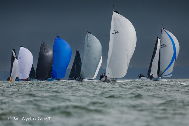 Cape 31 Race Circuit Round 5 at the Royal Southern YC September Regatta photo copyright Paul Wyeth / www.pwpictures.com taken at Royal Southern Yacht Club and featuring the Cape 31 class