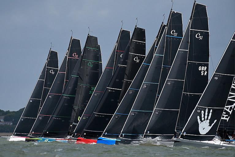 Royal Southern Summer Series photo copyright Paul Wyeth taken at Royal Southern Yacht Club and featuring the Cape 31 class