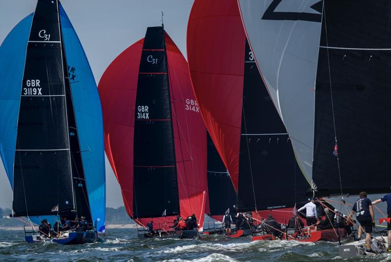 Cape 31 Race Circuit UK Round 2 photo copyright Jason Ludlow taken at Royal Thames Yacht Club and featuring the Cape 31 class