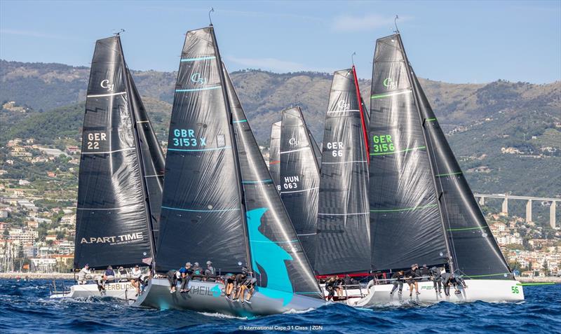 Cape 31 Europeans in Sanremo Day 1 photo copyright International Cape 31 Class / ZGN taken at Yacht Club Sanremo and featuring the Cape 31 class