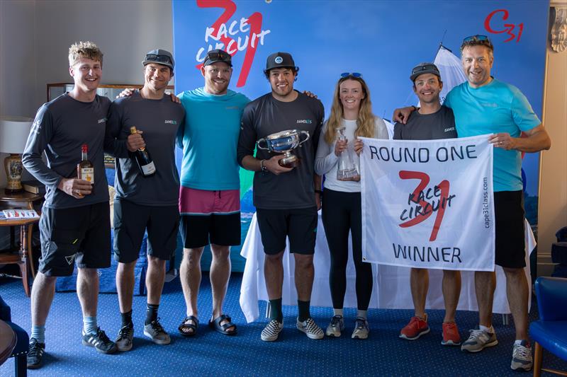 Akheilos wins the Cape 31 UK Season Opener at the Royal London Yacht Club - photo © Tom Cheney