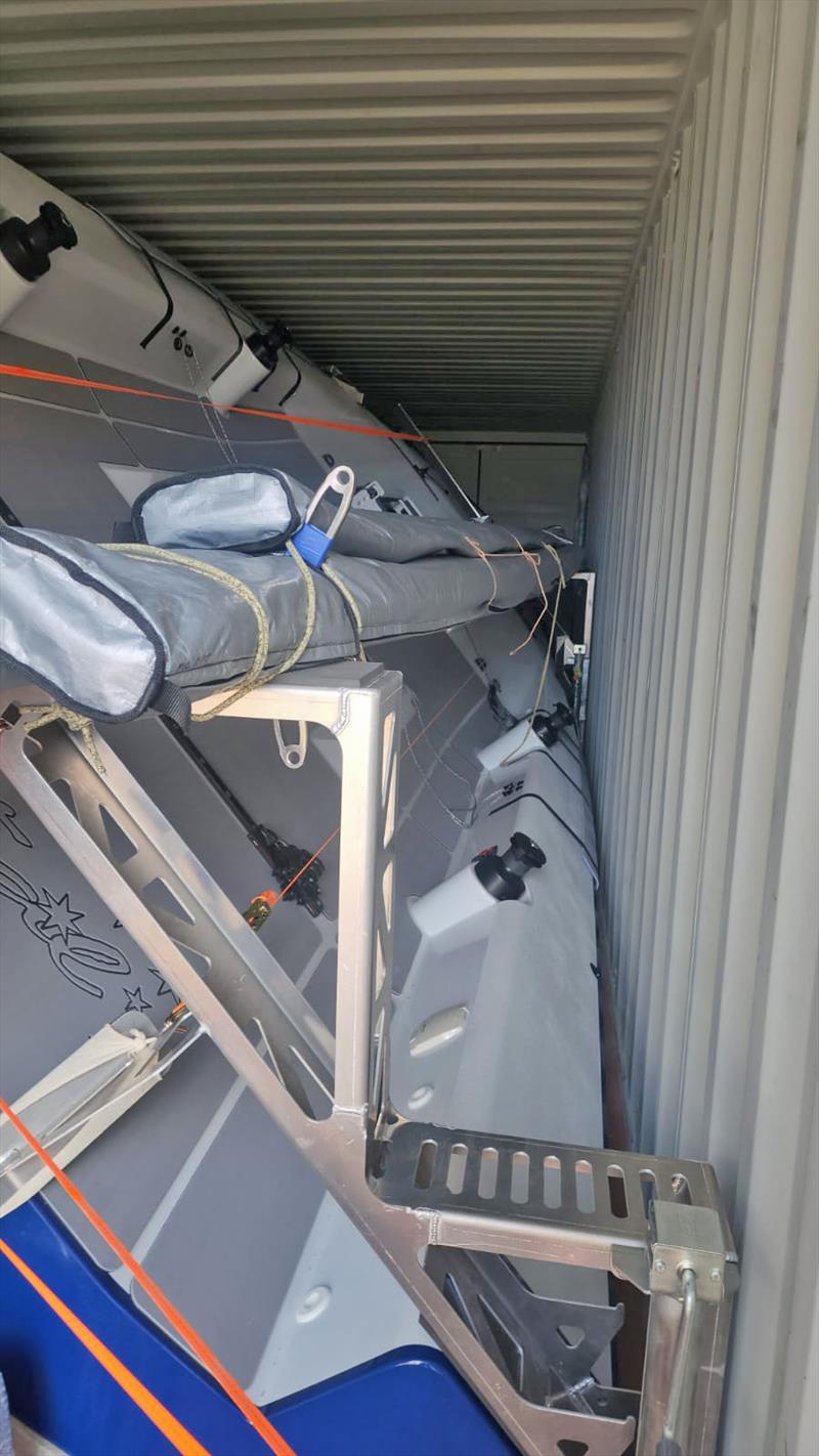 Celestial all set for transport. - photo © Celestial