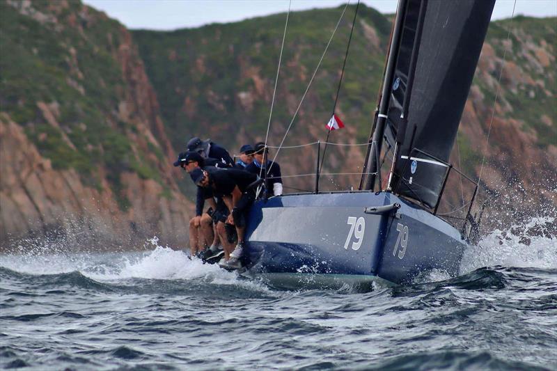 Celestial during the passage race at Sail Port Stephens - photo © Mark Rothfield