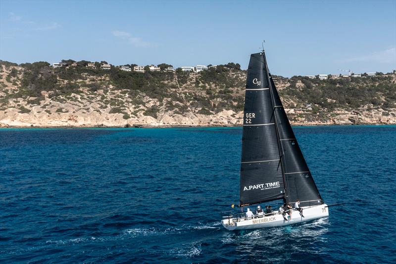 21st Sandberg PalmaVela - Meerblick, ORC 3 photo copyright María Muiña taken at Real Club Náutico de Palma and featuring the Cape 31 class