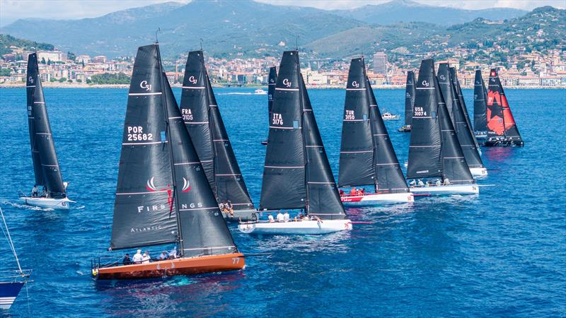 Cape 31 Mediterranean Circuit Round 4 at Imperia Day 1 photo copyright Mauro Melandri / Zerogradinord taken at Porto Maurizio Yacht Club and featuring the Cape 31 class