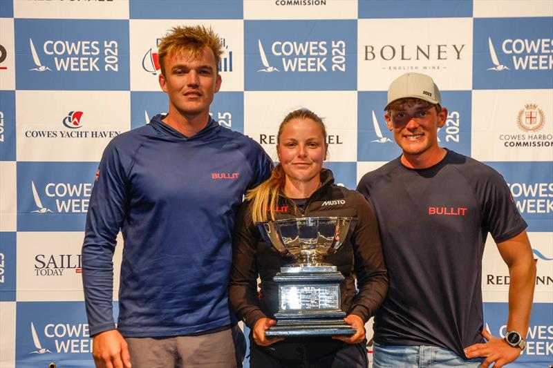 Winners of the New York Yacht Club Challenge Cup, Bullit - Cowes Week 2025 - photo © Paul Wyeth / www.pwpictures.com