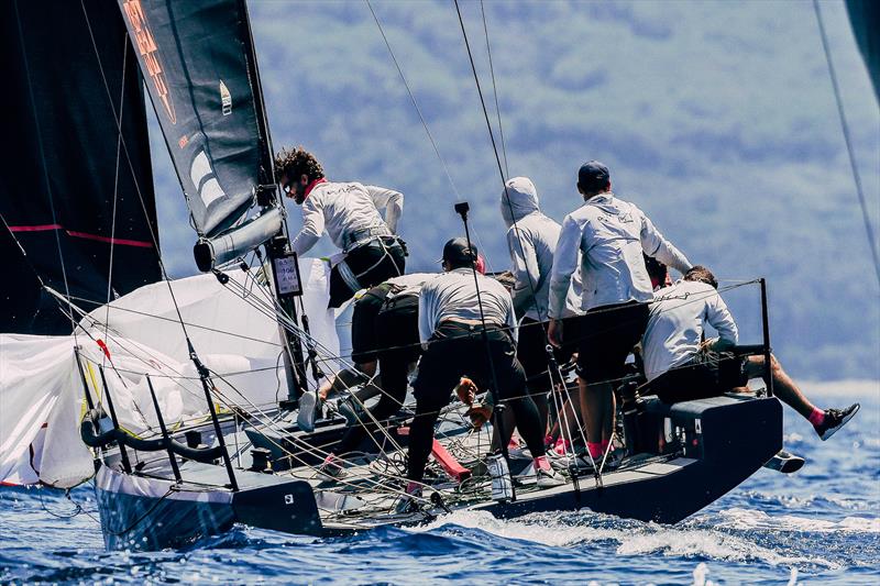 Stella Maris on day 1 - Cape 31 Mediterranean Circuit Round 4 in Scarlino photo copyright Pedro Martinez / Sailing Energy taken at Club Nautico Scarlino and featuring the Cape 31 class