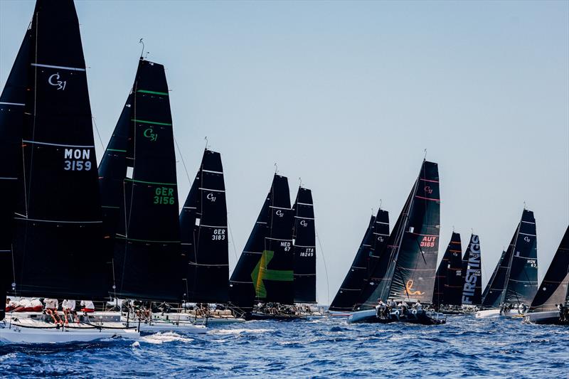Cape 31 fleet in Scarlino - photo © Sailing Energy