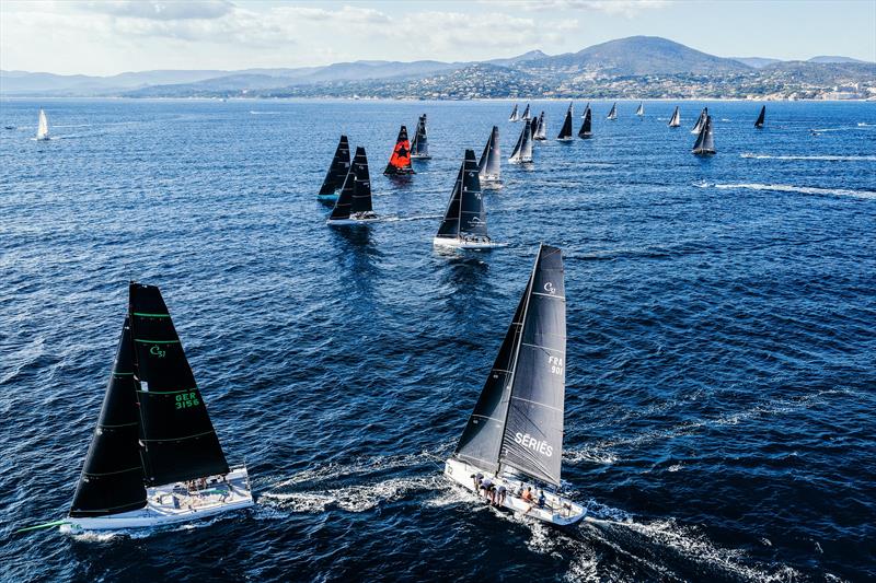 Inaugural Cape 31 Gold Cup Practice Race photo copyright Sailing Energy taken at Société Nautique de Saint-Tropez and featuring the Cape 31 class