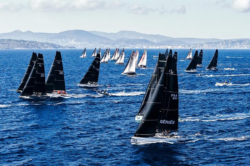 Cape 31 Gold Cup in Saint-Tropez Day 2 photo copyright Sailing Energy taken at Société Nautique de Saint-Tropez and featuring the Cape 31 class