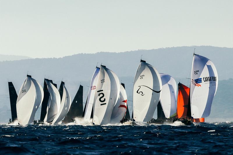 Cape 31 Gold Cup in Saint-Tropez Day 2 photo copyright Sailing Energy taken at Société Nautique de Saint-Tropez and featuring the Cape 31 class